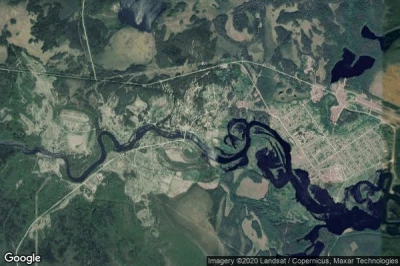 Vue aérienne de Zubovo