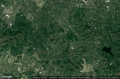 Vue aérienne de Forest Hills