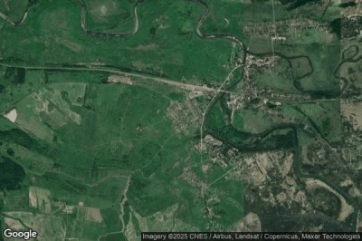 Vue aérienne de Znamensk