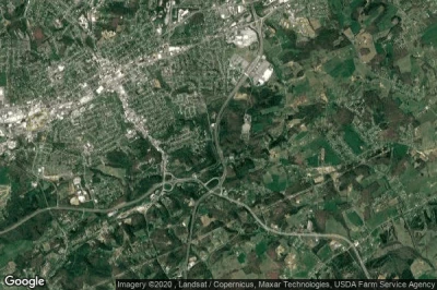 Vue aérienne de Hamblen County