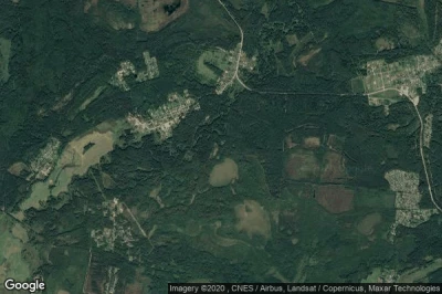 Vue aérienne de Zhelud’yevo