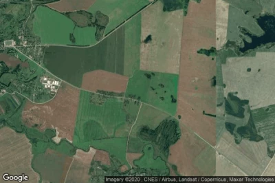 Vue aérienne de Zhadinskoye