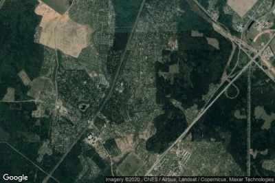 Vue aérienne de Zelenogradskiy
