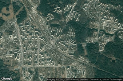 Vue aérienne de Zelenograd