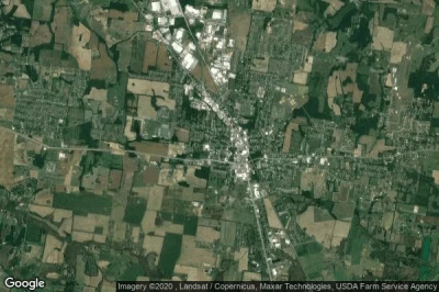 Vue aérienne de Portland