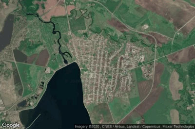 Vue aérienne de Zainsk