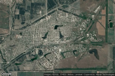 Vue aérienne de Yershov