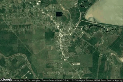 Vue aérienne de Brazoria
