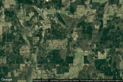 Vue aérienne de Cherokee County
