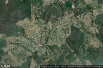 Vue aérienne de Yekimovichi