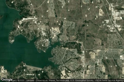 Vue aérienne de Eagle Mountain