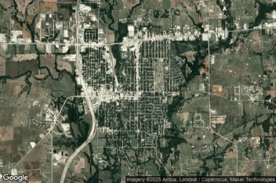 Vue aérienne de Gainesville