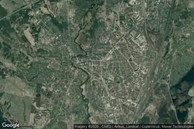 Vue aérienne de Vyazma