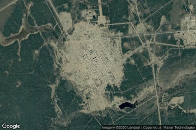 Vue aérienne de Voyvozh