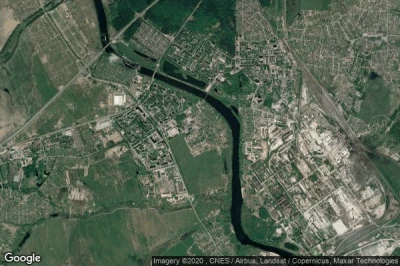 Vue aérienne de Voskresensk