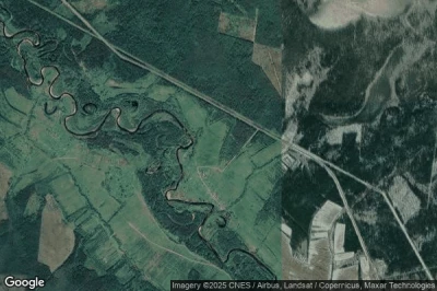 Vue aérienne de Vorotishna