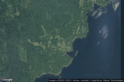 Vue aérienne de Voroniy Ostrov