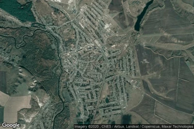 Vue aérienne de Volokonovka