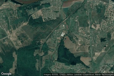 Vue aérienne de Volkovo