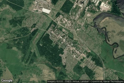 Vue aérienne de Volgorechensk