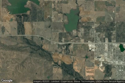 Vue aérienne de Wichita County