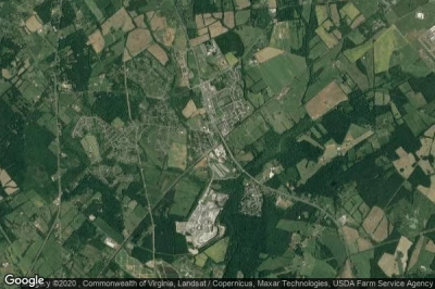 Vue aérienne de Bealeton