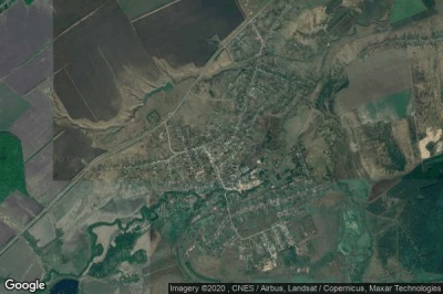 Vue aérienne de Verkhniy Lomov