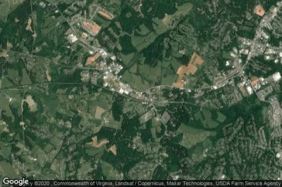 Vue aérienne de Forest