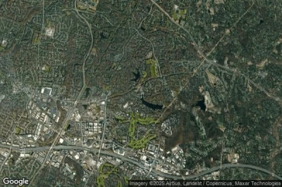 Vue aérienne de Reston