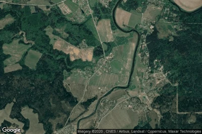 Vue aérienne de Ulitino