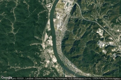 Vue aérienne de Nitro