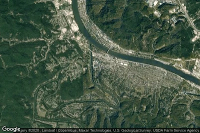 Vue aérienne de Saint Albans