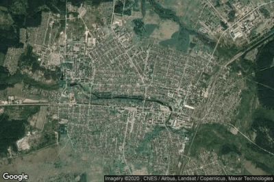 Vue aérienne de Teykovo