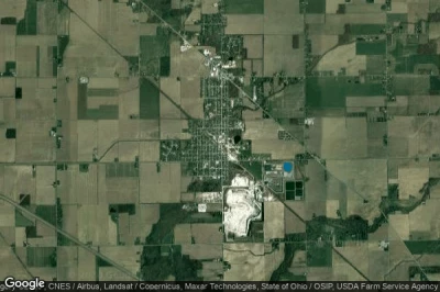 Vue aérienne de Genoa