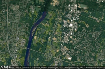 Vue aérienne de South Windsor