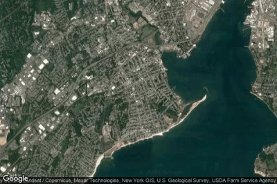 Vue aérienne de West Haven