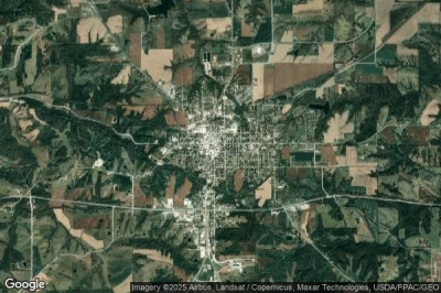 Vue aérienne de Albia