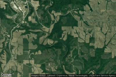 Vue aérienne de Clayton County