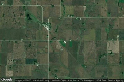 Vue aérienne de Hamilton County