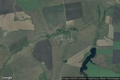 Vue aérienne de Suleymanovka