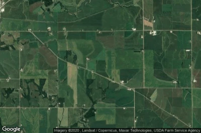 Vue aérienne de Carroll County