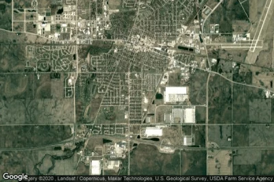 Vue aérienne de DeKalb County