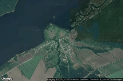 Vue aérienne de Staraya Yaksarka