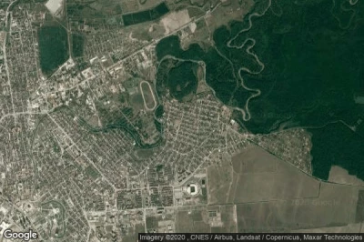 Vue aérienne de Staraya Sunzha