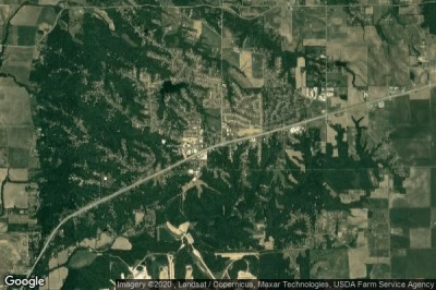 Vue aérienne de Germantown Hills
