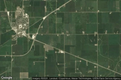 Vue aérienne de Illinois