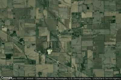 Vue aérienne de Winnebago County