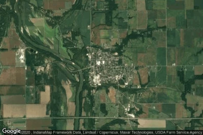 Vue aérienne de Covington