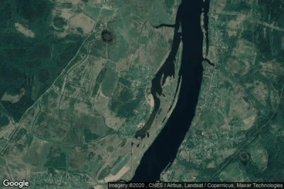 Vue aérienne de Skulino