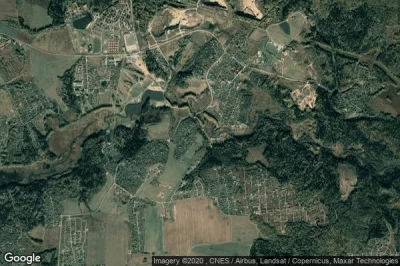 Vue aérienne de Shustino